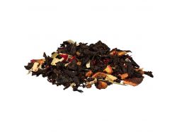Чай «Сокочай», мини, черный с соком ананаса, с кусочками ананаса, вишней, лемонграссом, цветками и коркой граната