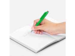 Ручка шариковая Klippa, зеленая