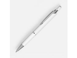 Ручка шариковая Chromos Soft Touch, белая