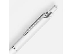 Ручка шариковая Chromos Soft Touch, белая