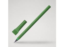 Вечный карандаш из переработанной бумаги "Recycled pencil", зеленый классический