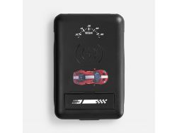 Органайзер с беспроводной зарядкой и набором адаптеров Octopod, черный