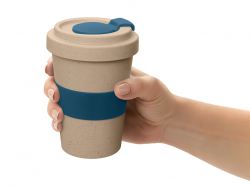 Стакан из пшеничного волокна «Flava», petrol blue