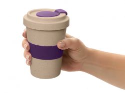 Стакан из пшеничного волокна «Flava», фиолетовый 2603C