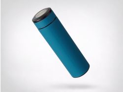 Термос «Confident» с покрытием soft-touch 420мл, индиго