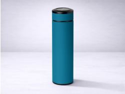 Термос «Confident» с покрытием soft-touch 420мл, индиго