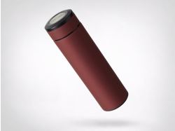 Термос «Confident» с покрытием soft-touch 420мл, бургунди