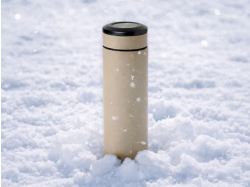 Термос «Confident» с покрытием soft-touch 420мл, бежевый