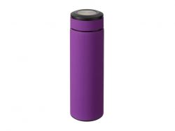 Вакуумный термос "Vacuum Flask C1", soft touch, 420мл, фиолетовый