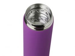 Вакуумный термос "Vacuum Flask C1", soft touch, 420мл, фиолетовый