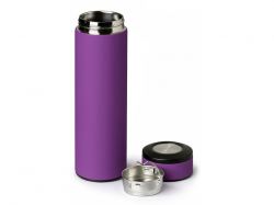 Вакуумный термос "Vacuum Flask C1", soft touch, 420мл, фиолетовый