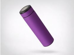 Вакуумный термос "Vacuum Flask C1", soft touch, 420мл, фиолетовый