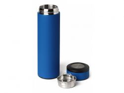 Вакуумный термос "Vacuum Flask C1", soft touch, 420мл, синий