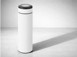 Вакуумный термос "Vacuum Flask C1", soft touch, 420мл, белый