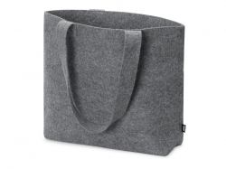 Подарочный набор с зонтом и термобутылкой в шопере, синий