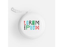 Антистресс-игрушка йо-йо Loopy, белая