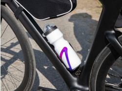 Бутылка для велосипеда Bikescape, белая с синим