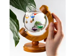 Термометр-шар «Галилео» в деревянном корпусе