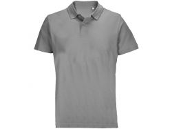 Рубашка поло унисекс Pulse, серый меланж