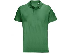 Рубашка поло унисекс Pulse, ярко-зеленая