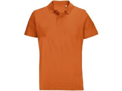 Рубашка поло унисекс Pulse, оранжевая