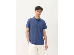 Рубашка поло унисекс Pulse, голубая