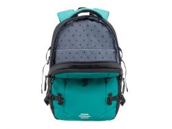 Рюкзак спортивный TORBER Xtreme 18", зелёный/чёрный, 31 х 12 х 46 см, 17л