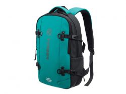 Рюкзак спортивный TORBER Xtreme 18", зелёный/чёрный, 31 х 12 х 46 см, 17л