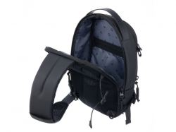 Рюкзак на одно плечо TORBER Xtreme, оранжевый/чёрный, 20 х 8 х 31 см, 5л