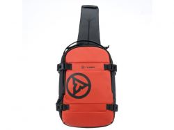 Рюкзак на одно плечо TORBER Xtreme, оранжевый/чёрный, 20 х 8 х 31 см, 5л