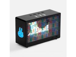 Bluetooth-колонка со светомузыкой Sensofonic, черная
