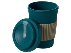 Термокружка "Muffin" из натуральных волокон, бензиновый синий