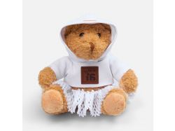 Мягкая игрушка «Мишка Cuddleton» в белом худи