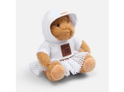 Мягкая игрушка «Мишка Cuddleton» в белом худи