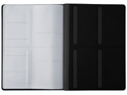 Органайзер Favor 2.0 для семейных документов на 4 комплекта документов, формат А4, черный