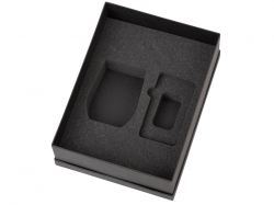 Подарочный набор с термокружкой и повербанком С2, 10000 mAh, синий