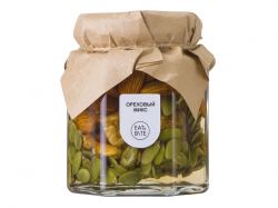 Мед с миксом из орехов