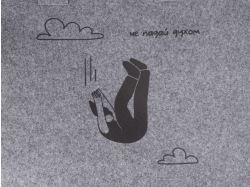 Шоппер фетровый Stratum горизонтальный из переработанного пластика (термотрансфер)